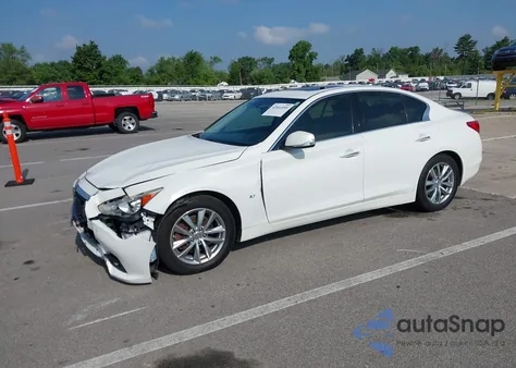 2014 Infiniti Q50 Premium из США, поврежденный, VIN JN1BV7AR4EM698230